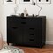 Vertical 5-Drawer Mobile Chest with 5 Casters, Storage Cabinet with Locking Wheels